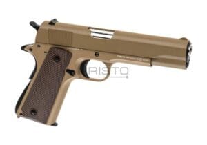 Golden Eagle 3306 1911 Full Metal GBB Tan