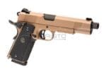 KJ Works M1911 MEU TBC Full Metal CO2 Tan