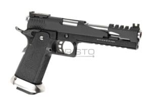 WE Hi-Capa 6 T-Rex Customs Titanium Barrel Full Metal GBB Black
