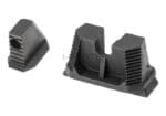 Strike Industries Iron Front and Rear sights for Glock Suppressor Height