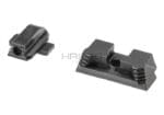 Strike Industries Iron Front and Rear sights for Sig Sauer P320 Standard Height