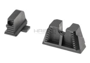 Strike Industries Iron Front and Rear sights for Sig Sauer P320 Suppressor Height