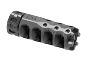 Precision Armament Hypertap Muzzle Brake Slim 7.62mm / .308 5/8-24 Black