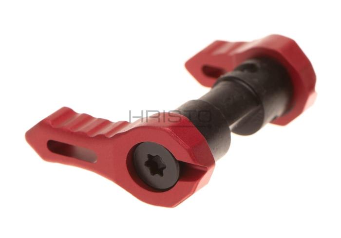 Leapers AR15 Ambidextrous 45/90 Safety Selector Red Leapers AR15 Ambidextrous 45/90 Safety Selector Red
