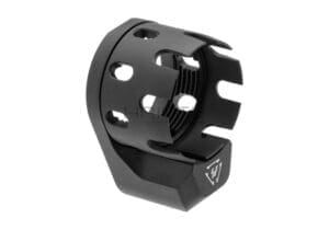 Strike Industries AR Enhanced Castle Nut & Extended End Plate Black