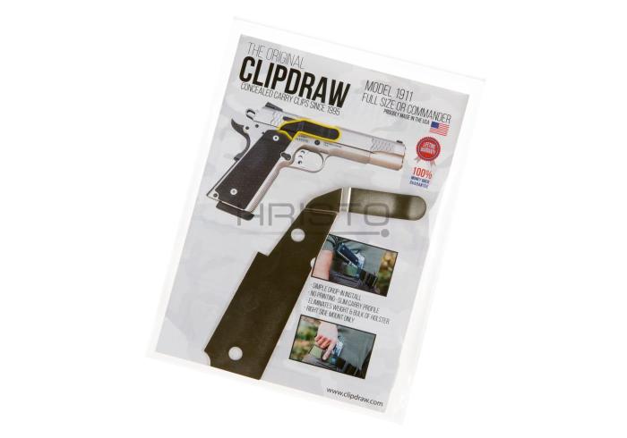 Clipdraw Clipdraw for Standard 1911 & Commander Silver Clipdraw Clipdraw for Standard 1911 & Commander Silver