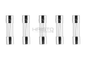 Nimrod Glass Type Fuse 5x20mm 15A 5pcs