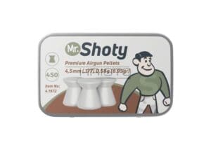 Umarex 4.5mm Mr. Shoty Flathead Pellets 0.58g 450rds