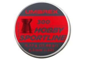 Walther Hobby Sportline 5.5 mm Flathead Pellets 0.77g 300rds