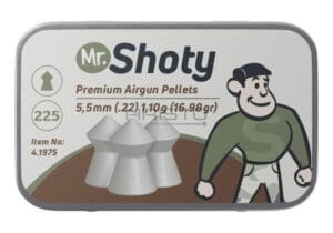 Walther Mr. Shoty Pointed 5.5 mm Pointed Pellets 1.1g 225rds