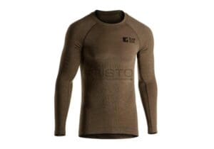Claw Gear Merino Seamless Shirt LS Stonegrey Olive