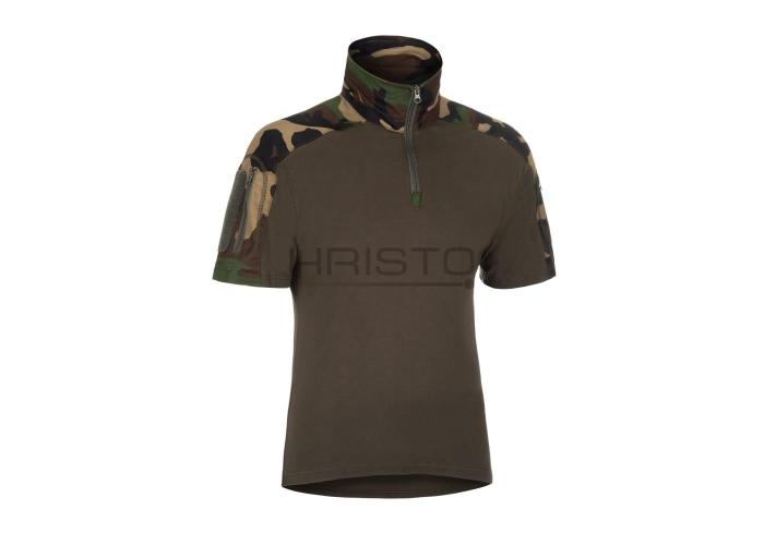 Invader Gear Combat Shirt Short Sleeve Woodland Invader Gear Combat Shirt Short Sleeve Woodland