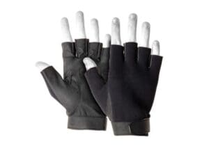 Invader Gear Half Finger Shooting Gloves Black