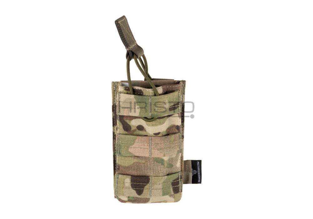 Invader Gear 5.56 Single Direct Action Mag Pouch Multicam Invader Gear 5.56 Single Direct Action Mag Pouch Multicam