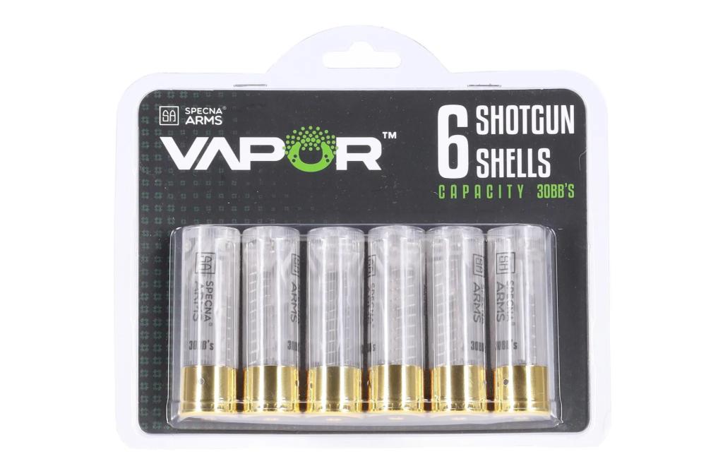 Specna Arms set of 6 shells 30 BBs for VAPOR™ shotguns Specna Arms set of 6 shells 30 BBs for VAPOR™ shotguns