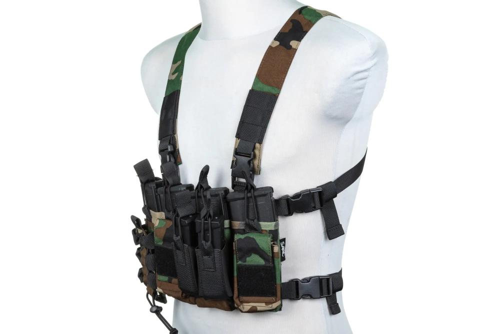 Specna Arms Adaptive Chest Rig Woodland Specna Arms Adaptive Chest Rig Woodland