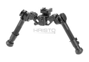 Leapers Goliath Picatinny 6-8 Inch Bipod Black