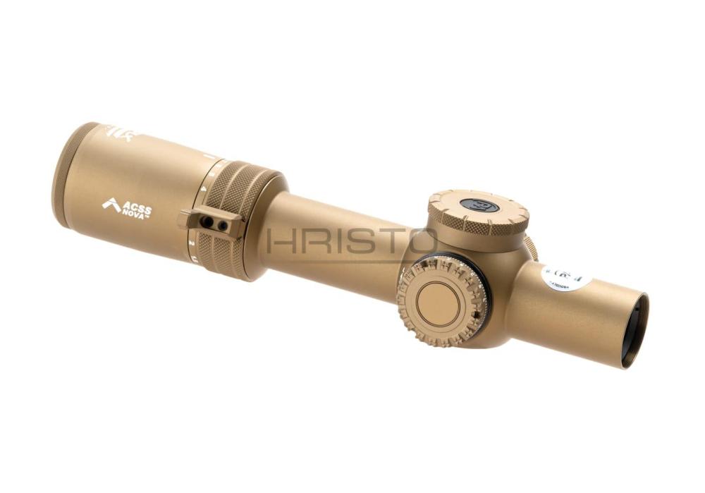 Primary Arms PLx-1-8x24mm FFP Rifle Scope Illuminated ACSS Nova Reticle FDE Primary Arms PLx-1-8x24mm FFP Rifle Scope Illuminated ACSS Nova Reticle FDE