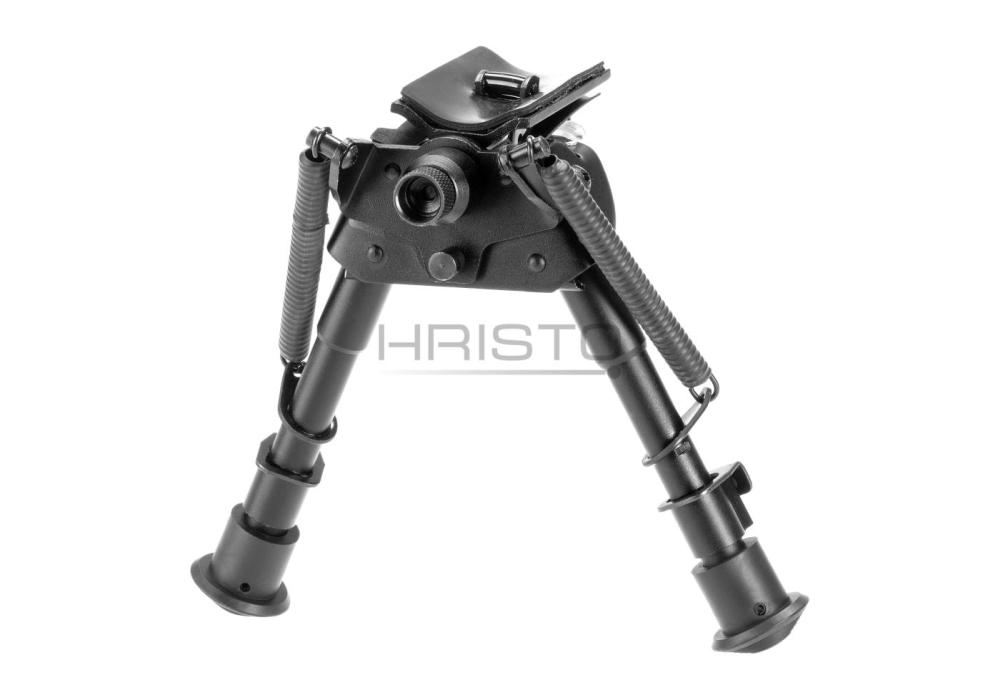 RokStad 6 Inch Swivel Spring Retractable Bipod Black RokStad 6 Inch Swivel Spring Retractable Bipod Black