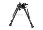 RokStad 9 Inch Swivel Spring Retractable Bipod Black