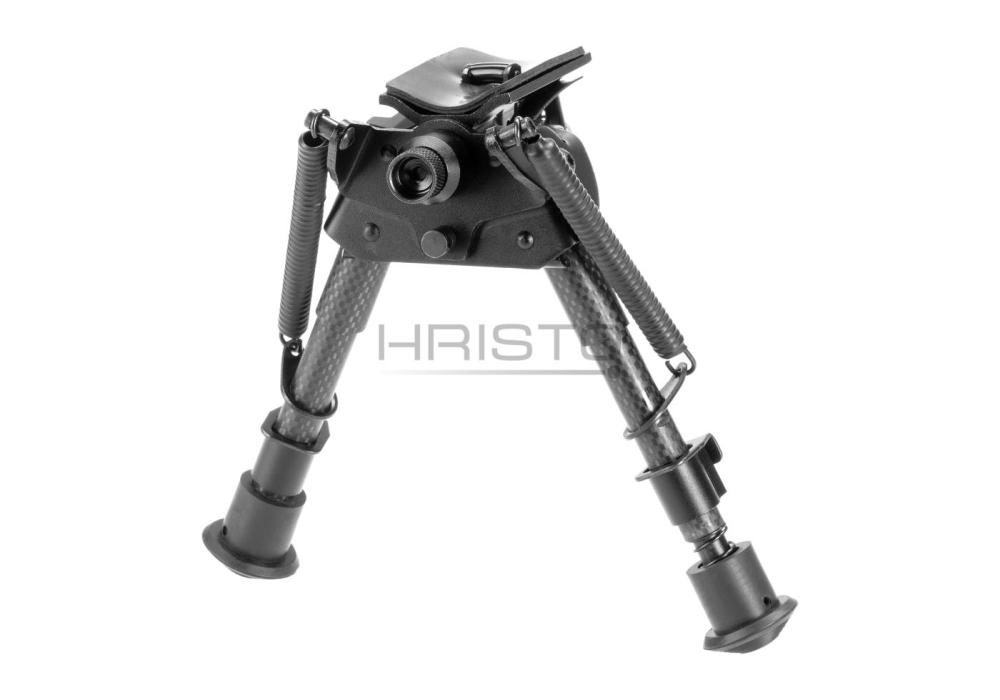 RokStad Carbon Fiber 6-9 Inch Swivel Spring Retractable Bipod Black RokStad Carbon Fiber 6-9 Inch Swivel Spring Retractable Bipod Black