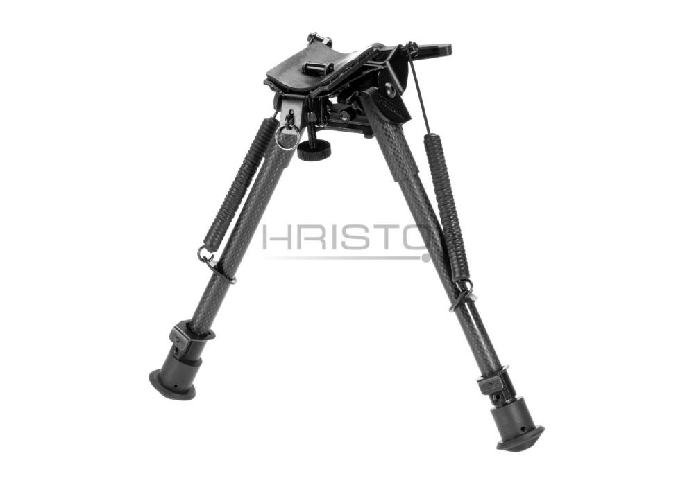 RokStad Carbon Fiber 9-13.5 Inch Swivel Spring Retractable Bipod Black RokStad Carbon Fiber 9-13.5 Inch Swivel Spring Retractable Bipod Black