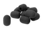 Sordin Boom Microphone Foam Windshield 10-Pack Black