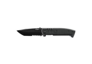 Walther PDP Tanto Folder Serrated Black