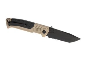Walther PDP Tanto Folder Serrated FDE
