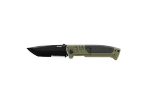 Walther PDP Tanto Folder Serrated OD