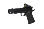 Arcturus Vanguard 4.3" Hi-Capa GBB OR ARS-1 red dot + COMP Black airsoft pištolj