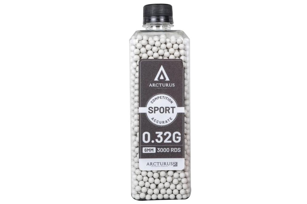 Arcturus RS® SPORT Match Grade 0.32g BBs 3000 kom. airsoft kuglice Arcturus RS® SPORT Match Grade 0.32g BBs 3000 kom. airsoft kuglice